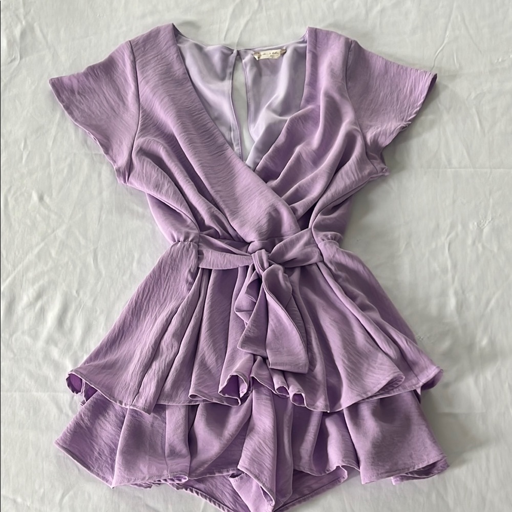 Altar'd State Soft Purple Romper